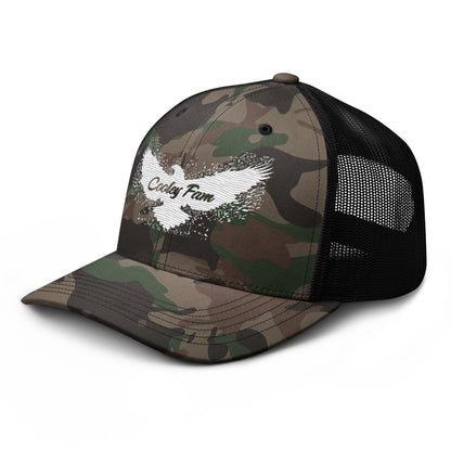 Cooley Fam Camouflage trucker hat