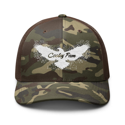 Cooley Fam Camouflage trucker hat