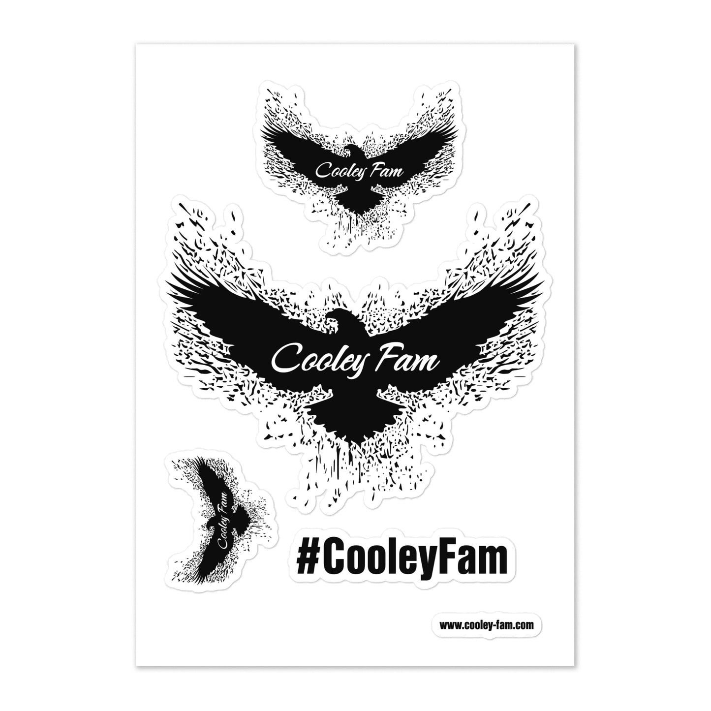 Cooley Fam Sticker sheet