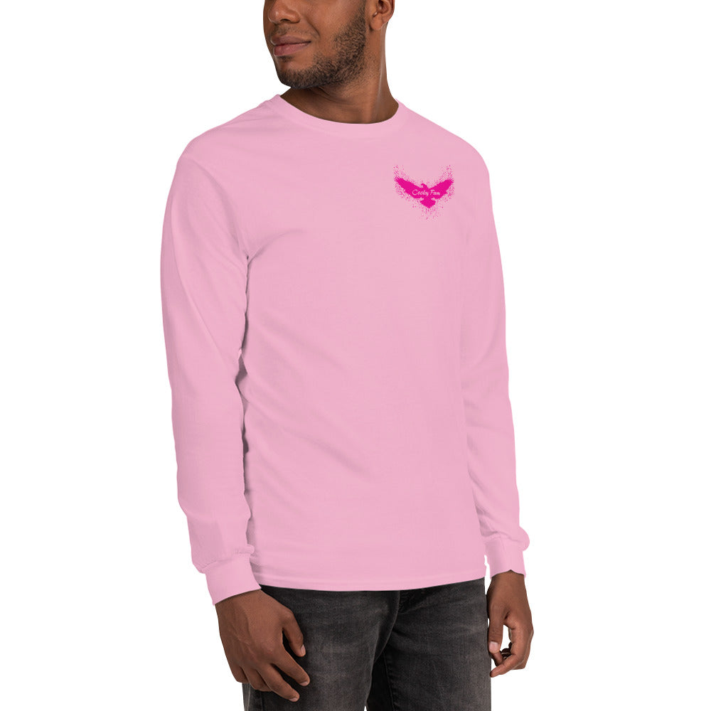 Cooley Fam - We're In It Together Long Sleeve Shirt (Pink Logos)