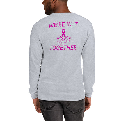 Cooley Fam - We're In It Together Long Sleeve Shirt (Pink Logos)