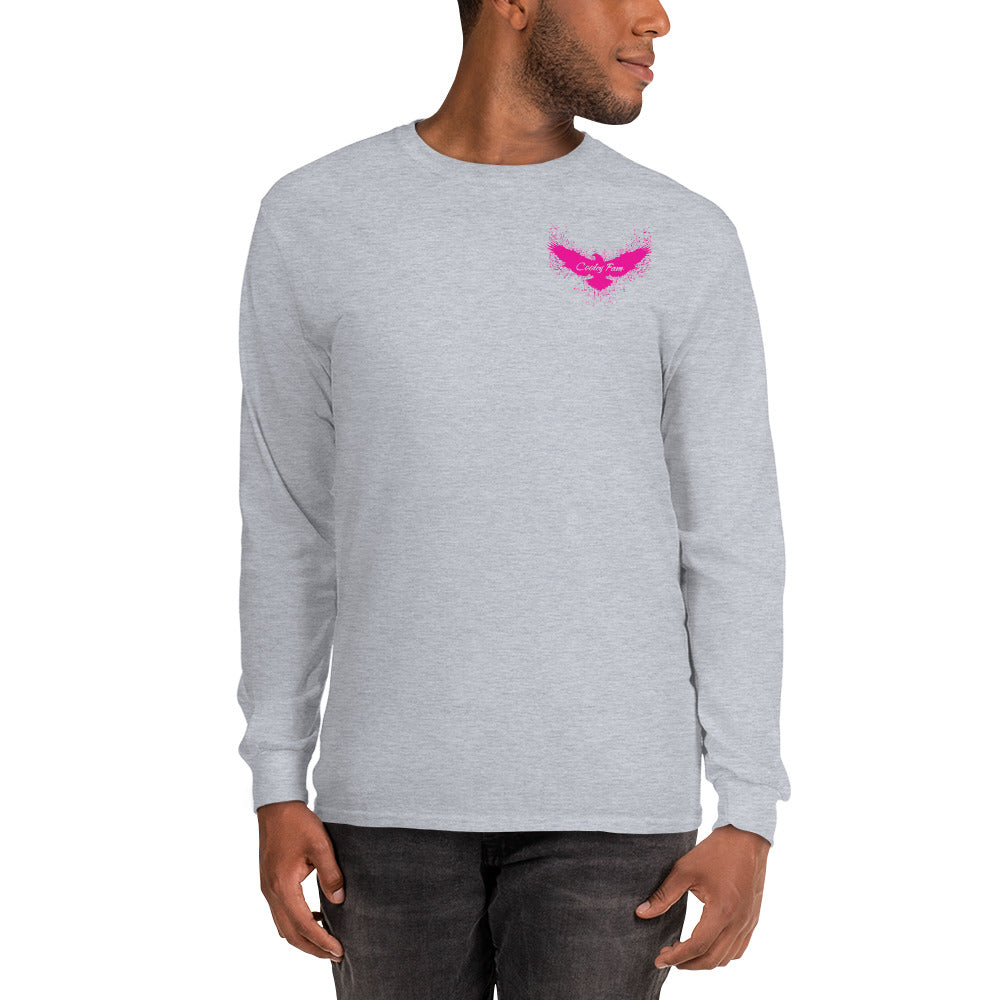 Cooley Fam - We're In It Together Long Sleeve Shirt (Pink Logos)