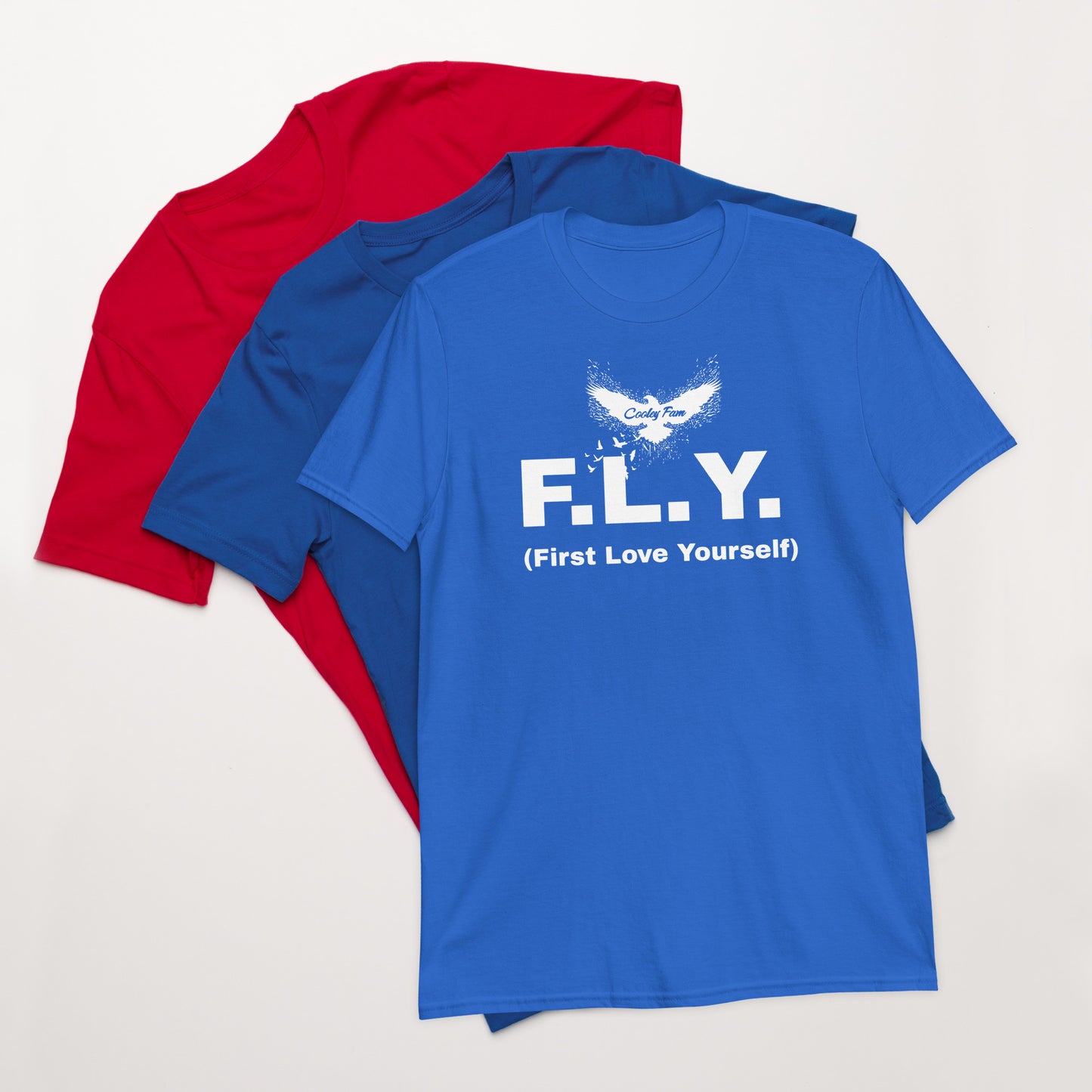 FLY t-shirt - First Love Yourself!