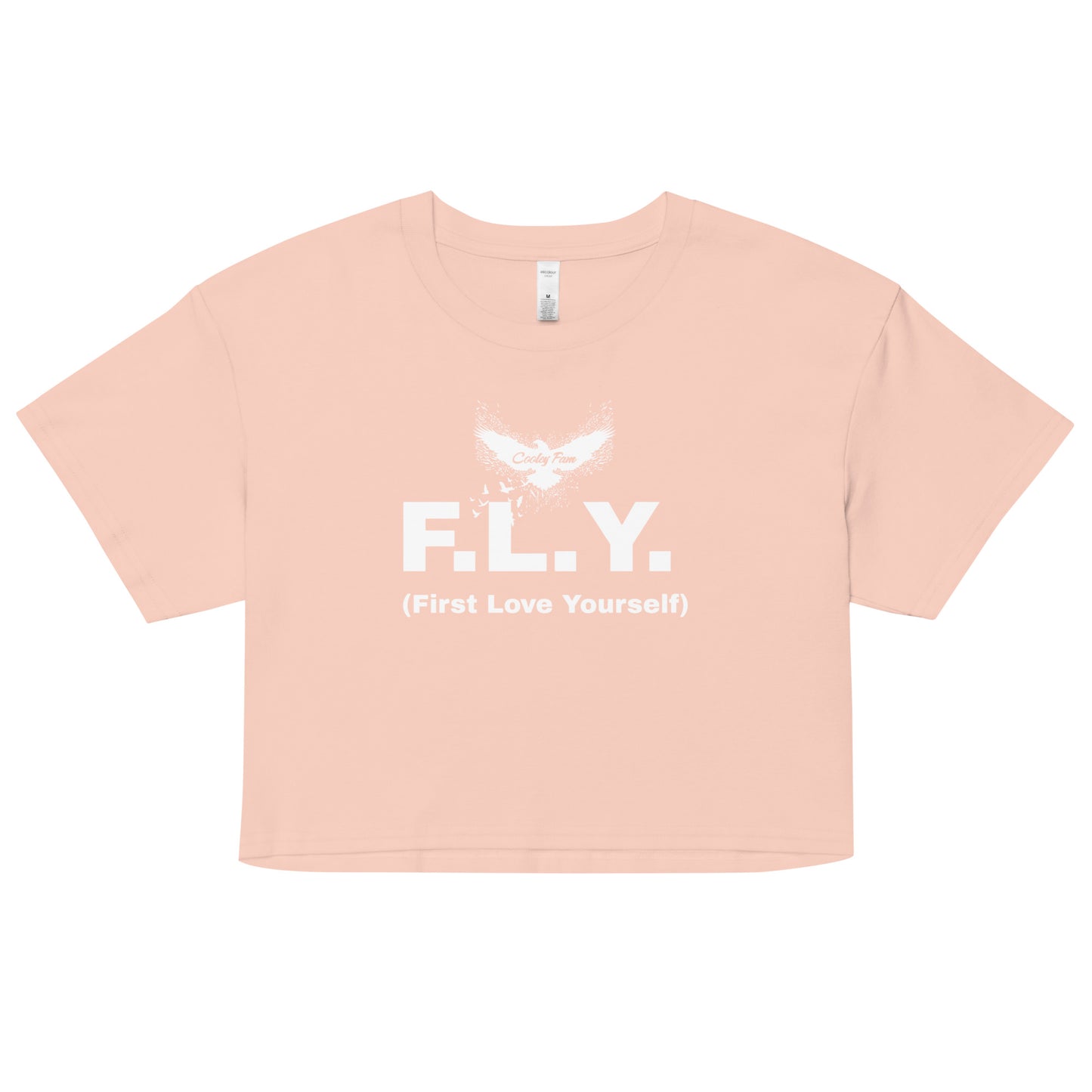 FLY First Love Yourself - Cooley fam Ladies crop top