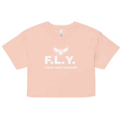 FLY First Love Yourself - Cooley fam Ladies crop top